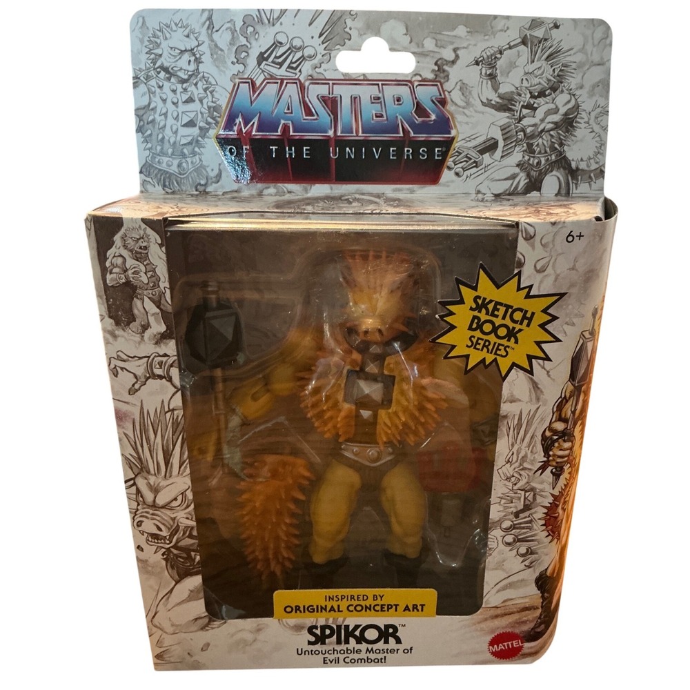 Masters‎ of the Universe Spikor Sketchbook Series Action Figure New Mattel